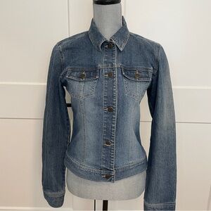 LOFT Stretch Denim Jacket Size 0